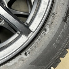 スタッドレスタイヤ　ブリヂストン　VRX2 155/65 R14 軽　タイヤホイールセット　2022年製