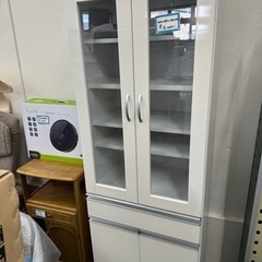 食器棚 ホワイト
