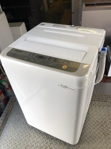 北九州市内配送無料　保証付き　2018年NA-F50B12-N 全自動洗濯機 Fシリーズ シャンパン [洗濯5.0kg /乾燥機能無 /上開き]