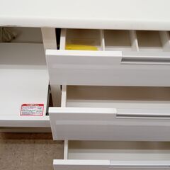 ★ジモティ割あり★ ニトリ レンジボード 白 H201×D43×W100 クリーニング済み TJ3393 ☆ジモティ割あり☆ ニトリ レンジボード 白 H201×D43×W100