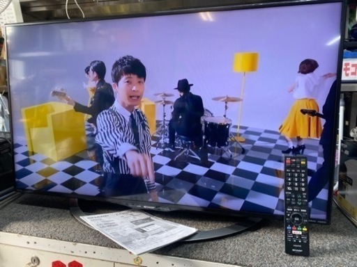 SHARP 液晶テレビ 40型 2017年製 LC-40U45 YouTube Netflix