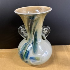 昭和レトロなガラスの花瓶