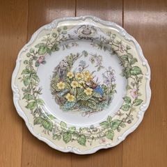 ロイヤルドルトン ブランブリーヘッジ 四季絵皿4枚セット