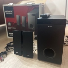 美品　スピーカー　箱あり　SONY  sa-wfs30 ホームシ...