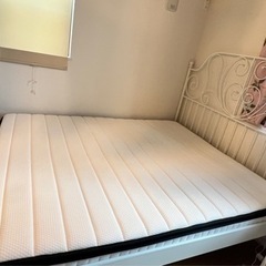 値下げ！IKEA ベッドフレーム(マットレス付き無しでもオッケー)