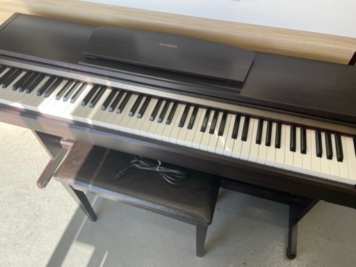 YAMAHA ヤマハ デジタルピアノ YDP-123 ダークローズウッド調 電子ピアノ 88鍵 03年製 椅子付属 音出し確認済み