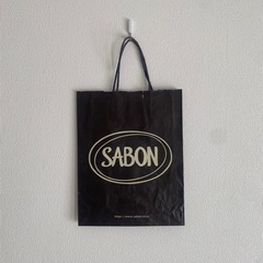 SAVON サボン ショッパー ショッピングバッグ 紙袋 M