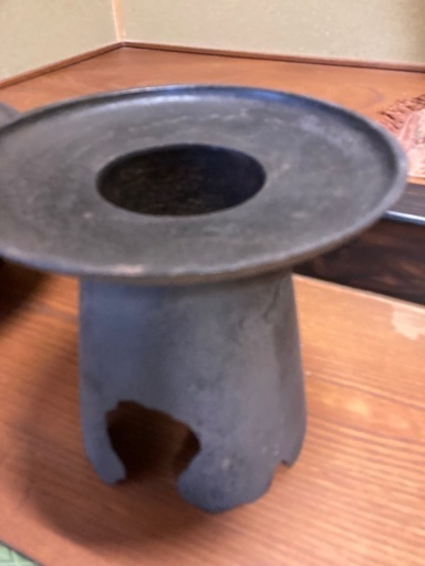 花器 池坊 御玄猪 花器 池坊 御玄猪 唐銅 池坊 花器 御玄