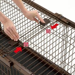 【愛品倶楽部柏店】リッチェル 木製スライドペットサークル レギュラー 屋根つき