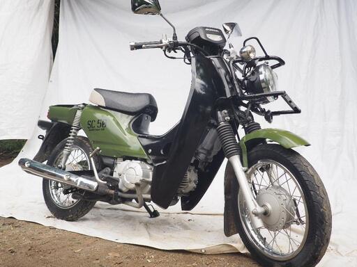 HONDA スーバーカブ プロ クロスカブ風カスタム 4速セル付き 自衛隊カラー