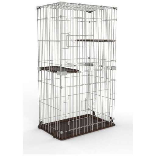 【愛品倶楽部柏店】未開封！マルカン キャットフレンドルーム スリム２段 CT-322