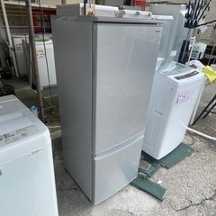 【リサイクルサービス八光】2018年製　シャープ　SJ-D17E-S 冷蔵庫 2ドアどっちも付け替えタイプ /167L] 