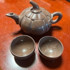 中国 カボチャ急須 骨董品 古美術 南瓜 茶道具 ポット アンティーク