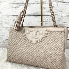 TORY BURCH トートバッグ キルティング