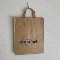 mount-bell モンベル ショッパー ショッピングバッグ 紙袋