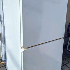 ２ドア冷凍冷蔵庫（ホワイト色）    １〜２人暮らしサイズ　　　...