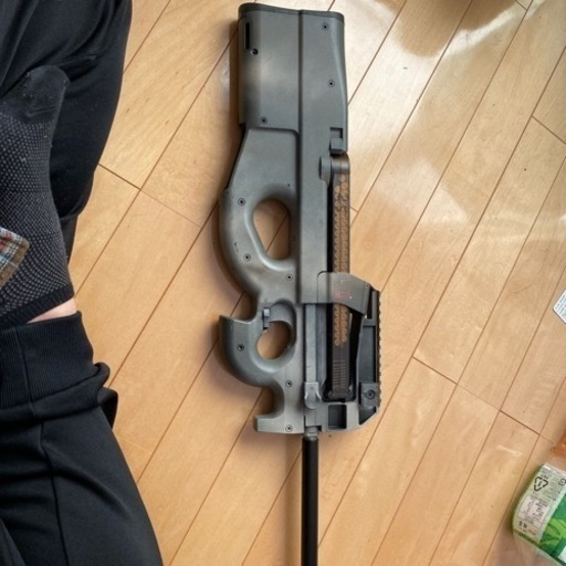 東京マルイ PS90HC p90ロングレンジカスタム\u0026初速UP  迷彩塗装