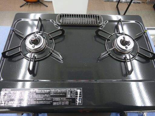 幅56cm パロマ LPガステーブル プロパン 2021年製 IC-S37 右強火力