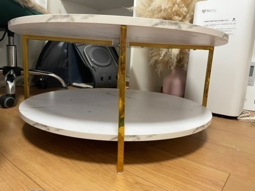 最安挑戦！ 送料込み‼️ 久遠 家具工房 芽生 無垢 ちゃぶ台 75cm
