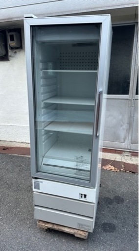【動確済み】業務用 SANYO 縦型 冷凍ショーケース SRL-1500TNL 単相 100V 123L 幅520×奥550×高さ1600 リーチイン冷凍ショーケース 大阪発