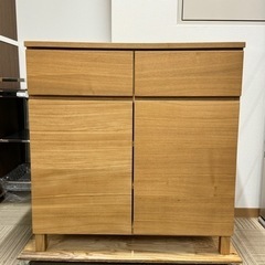 超美品‼️】定価36,000円♪ 無印良品 80cm幅キャビネット サイドボード 