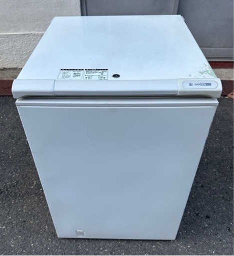 【動確済み】業務用 サンデン 冷凍ケース SH-F190X 184L 単相 100V 冷凍ストッカー 電気冷凍庫 チェストフリーザー SANDEN 店舗 大阪発