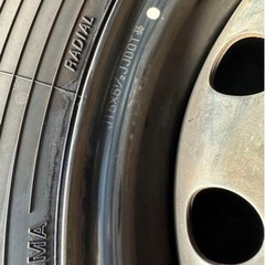 YOKOHAMA　ホイール付きノーマルタイヤ　4本 セレナ