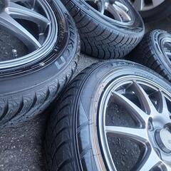 商談が成立しました。広島　軽自動車用　155 65 14 スタッドレスタイヤ　14インチ社外アルミ付き　4本セット
