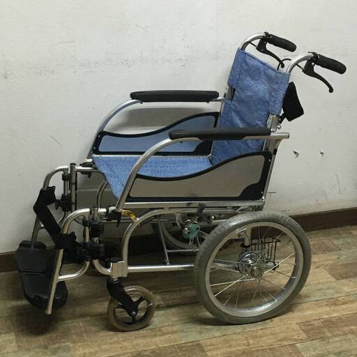 ut14/38 未使用 MATSUNAGA 車椅子 介助式 MW-SL4.D ブレーキ付き 手動車いす 介護用品 福祉用具 松永製作所〇