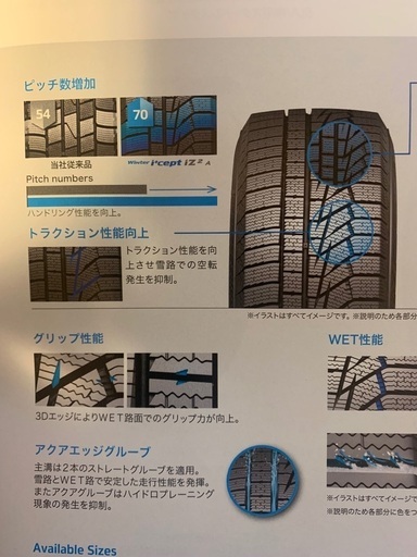 今話題のお値打ちタイヤのハンコック スタッドレスタイヤ販売します 