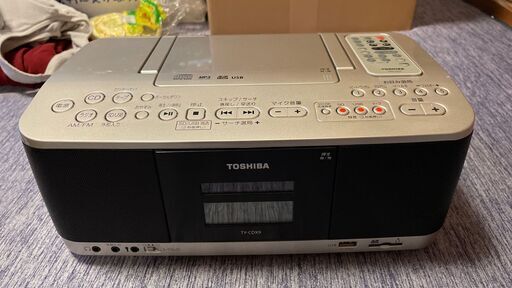 TOSHIBA CDラジカセ　美品です