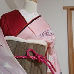 振袖一式セット　袋帯、長襦袢、小物　身長158cm以上