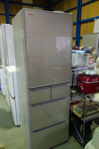 【美品】2020年製　日立　5ドア冷凍冷蔵庫　401L