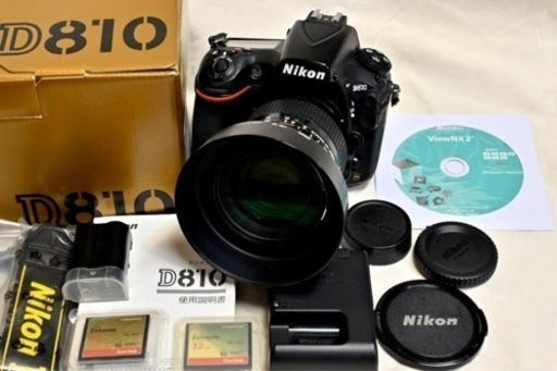 Nikon D810 レンズ3本 + アクセサリー