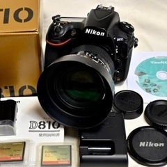 【ネット決済・配送可】Nikon D810 レンズ3本 + アク...
