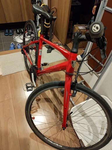 TREK 7.2FX レッド　クロスバイク　トレック
