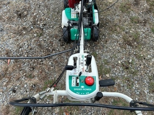 オーレック スパイダーモア SP852AF 多用途草刈機畦傾斜斜面法面4WD 
