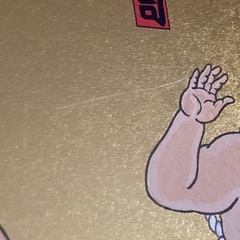 本金箔錦絵 貴乃花土俵入りの図