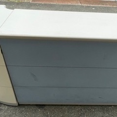 受付ハイカウンター スチール 幅1760×奥560×高890 鋼板 受付カウンター アール型 オフィス用品 オフィス家具 事務用品 事務家具 大阪発