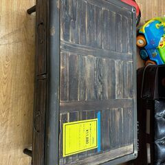 ◆ブリキ調インダストリアルセンターテーブル