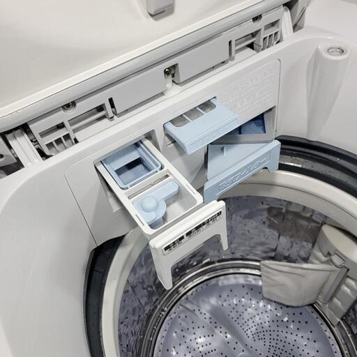 4926‼️配送設置は無料‼️冬に活躍の乾燥機能付き✨定価12万超え✨SHARP 8kg 洗濯機