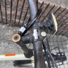 🚲自転車❺折り畳み式  変則付き 上質シート カゴあり・鍵付き おしゃれ 走行可能 大阪府内 配達無料