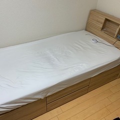 【受付終了】家具 ベッド シングルベッド