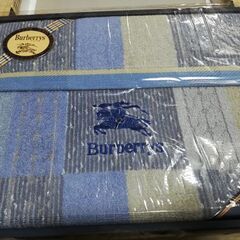 新品未使用　バーバリー　タオルケット②