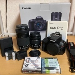 Canon EOS kissx7 ダブルズーム　フィルター　バッ...