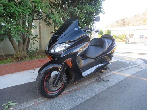 ホンダ　フォルツァ (MF08/後期型）実働中古美車　チョイカスタム　モリワキマフラー　タイヤ前後バリ山　ナンバー登録書類有り