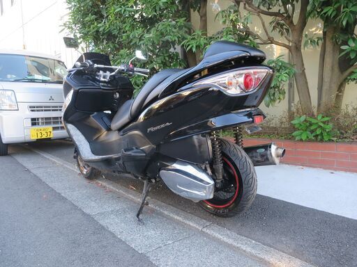 ホンダ　フォルツァ (MF08/後期型）実働中古美車　チョイカスタム　モリワキマフラー　タイヤ前後バリ山　ナンバー登録書類有り ホンダ フォルツァ (MF08/後期型）実働中古美車 チョイカスタム