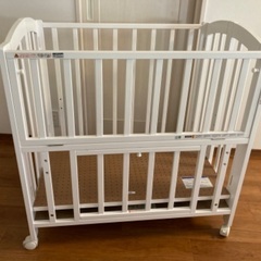 カトージ 折りたたみ式 ミニベビーベッド アーチ(収納板付)