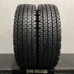 新品 BS BRIDGESTONE W900 245/80R17.5 133/131J 17.5インチ トラックタイヤ スタッドレス 2本 地山 中型 ユニック　(MTV118) クレジットカード QRコード決済可能