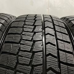 DUNLOP WINTER MAXX WM02 225/55R17 17インチ スタッドレス 4本 19年製 バリ溝 フォレスター アテンザワゴン等　(MTI401)クレジットカード QRコード決済可能